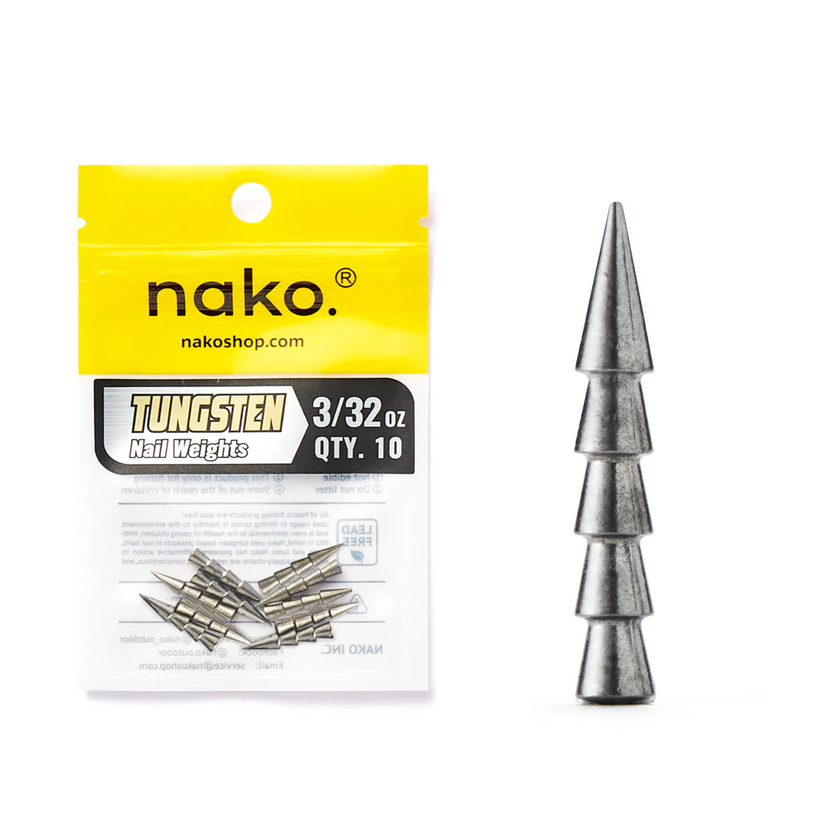 Nako Tungsten Nail Weights