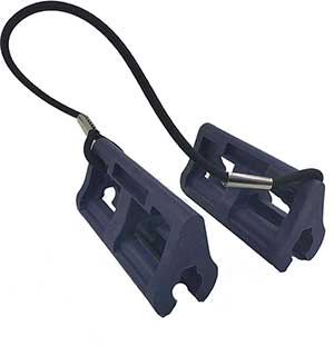 TH Steer Stop Steering Locks Hydraulic Navy Blue