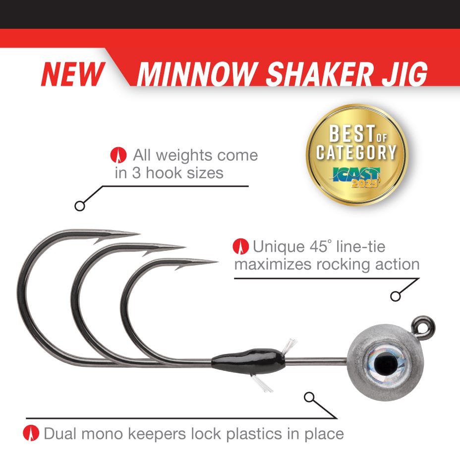 VMC Minnow Shaker Jighead