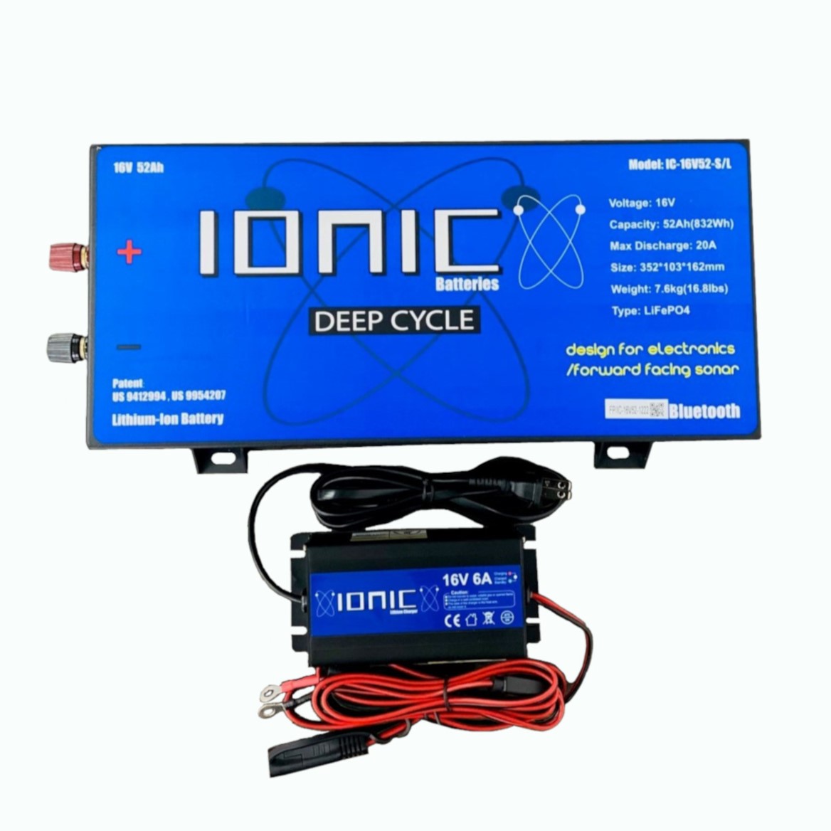 Ionic Lithium Batteries & Chargers