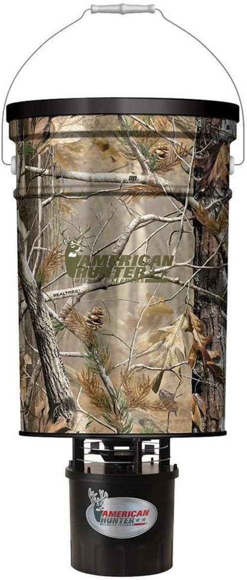 American Hunter 50lb Hanging Feeder with R Kit Pro