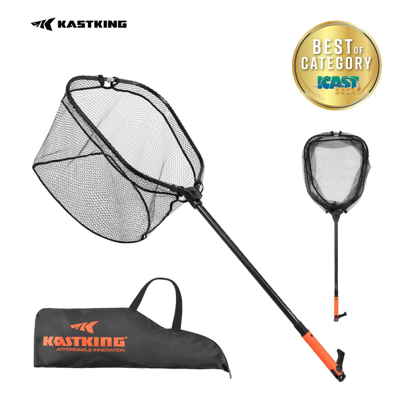 KastKing Brutus Landing Net with Boat Hook