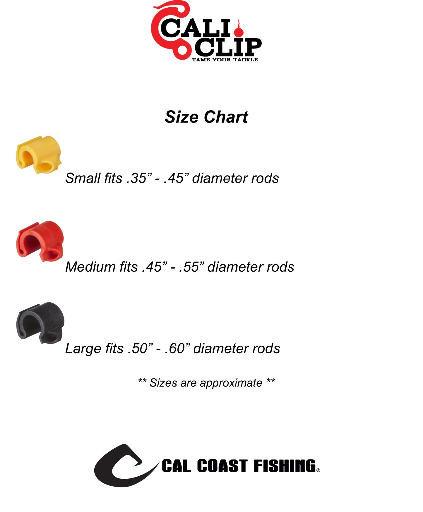 Cali Clip Weight Keepers Drop Shots