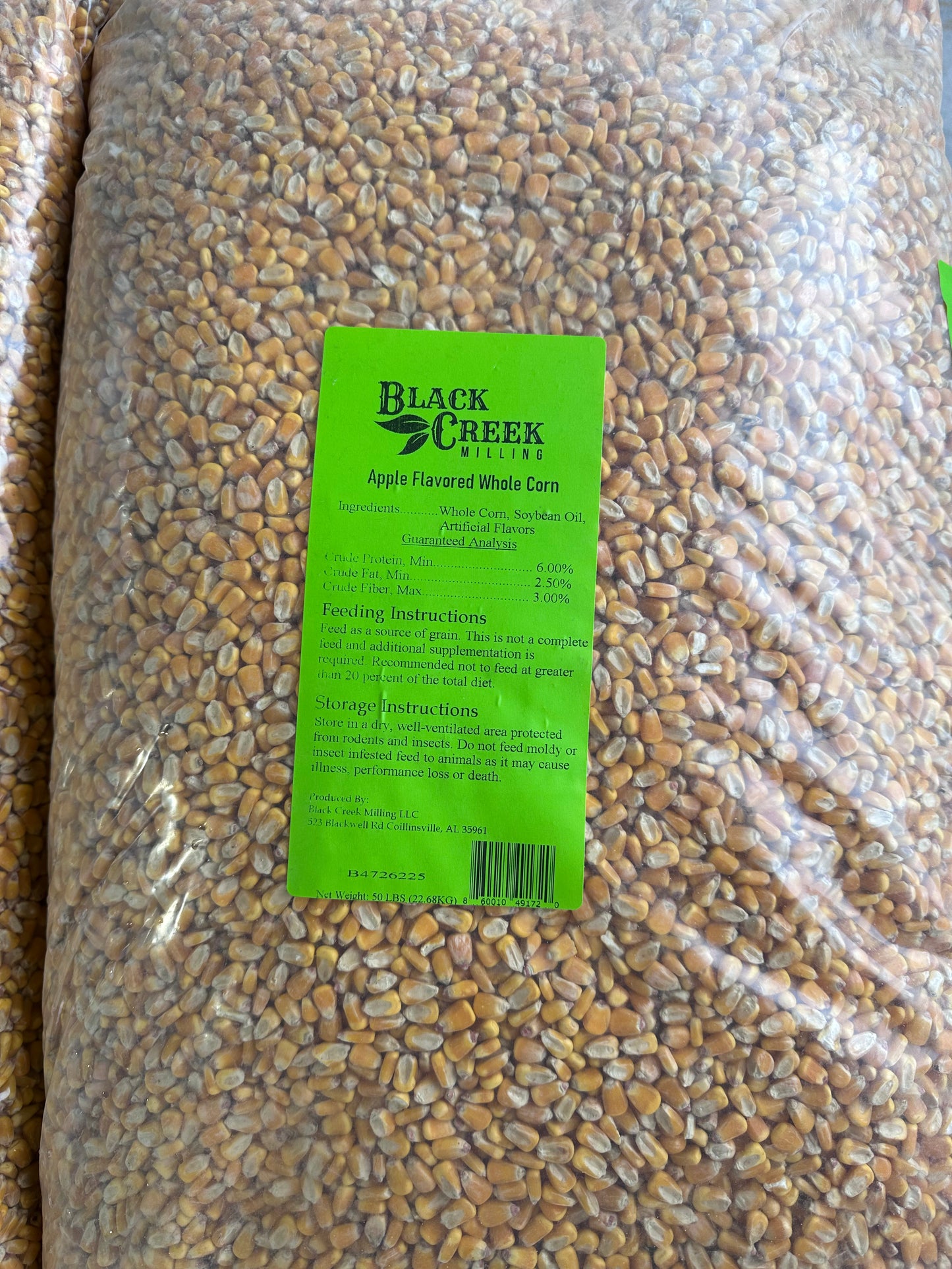 Black Creek Milling Deer Corn