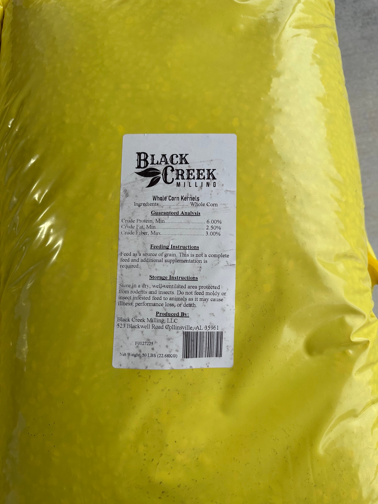 Black Creek Milling Deer Corn