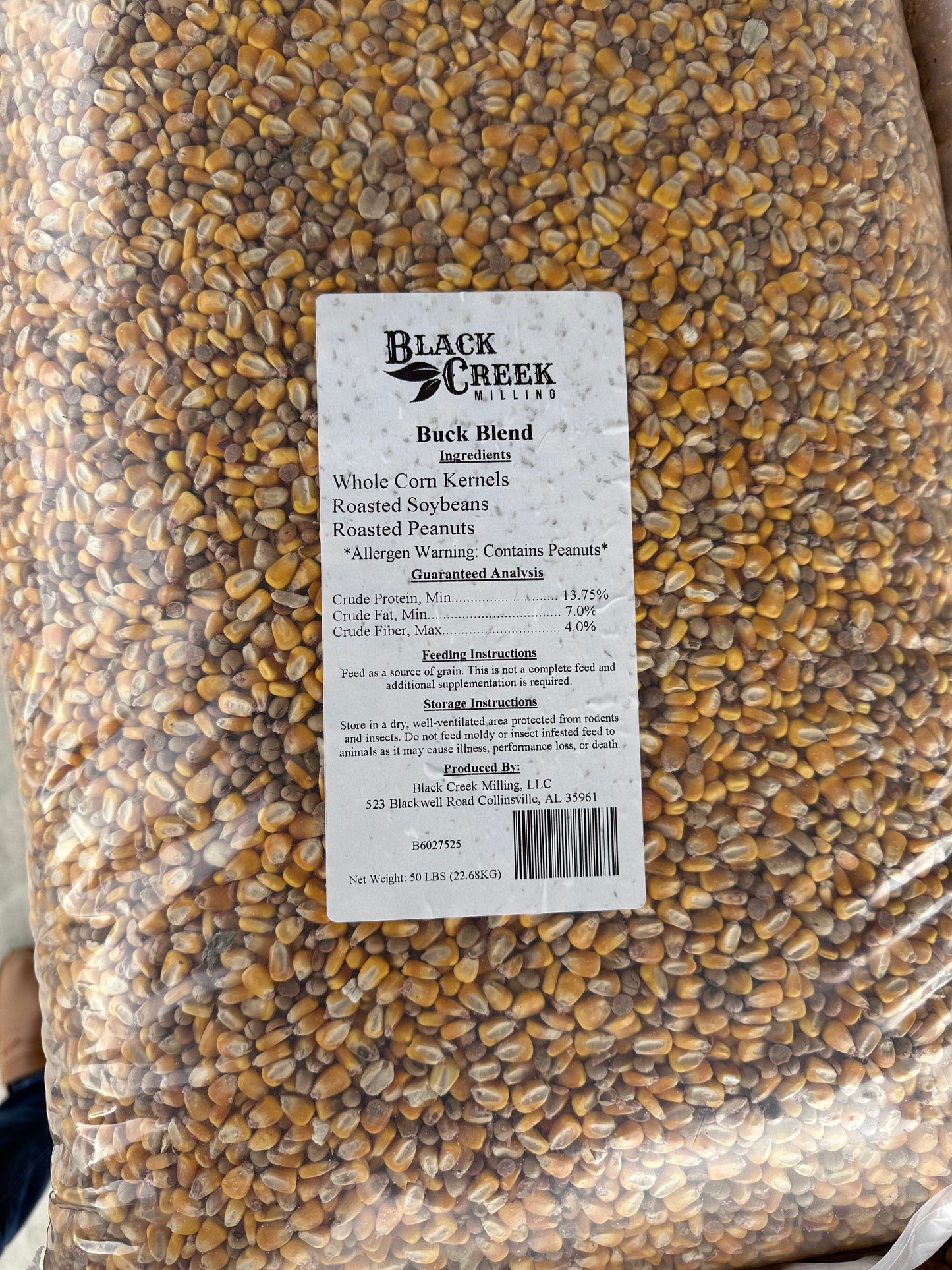Black Creek Milling Deer Corn
