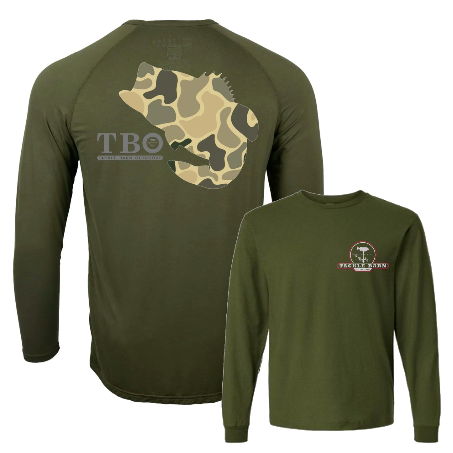TBO Long Sleeve Duck Camo T