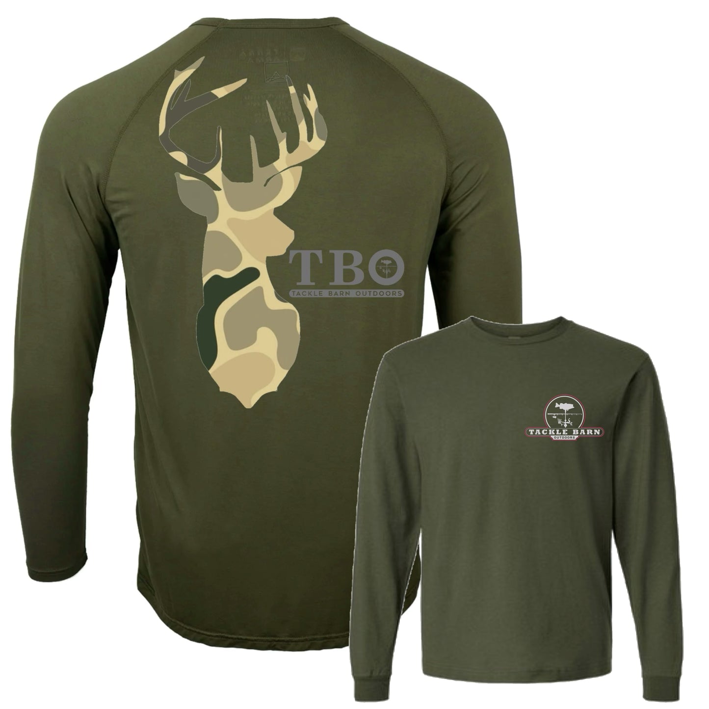 TBO Long Sleeve Duck Camo T