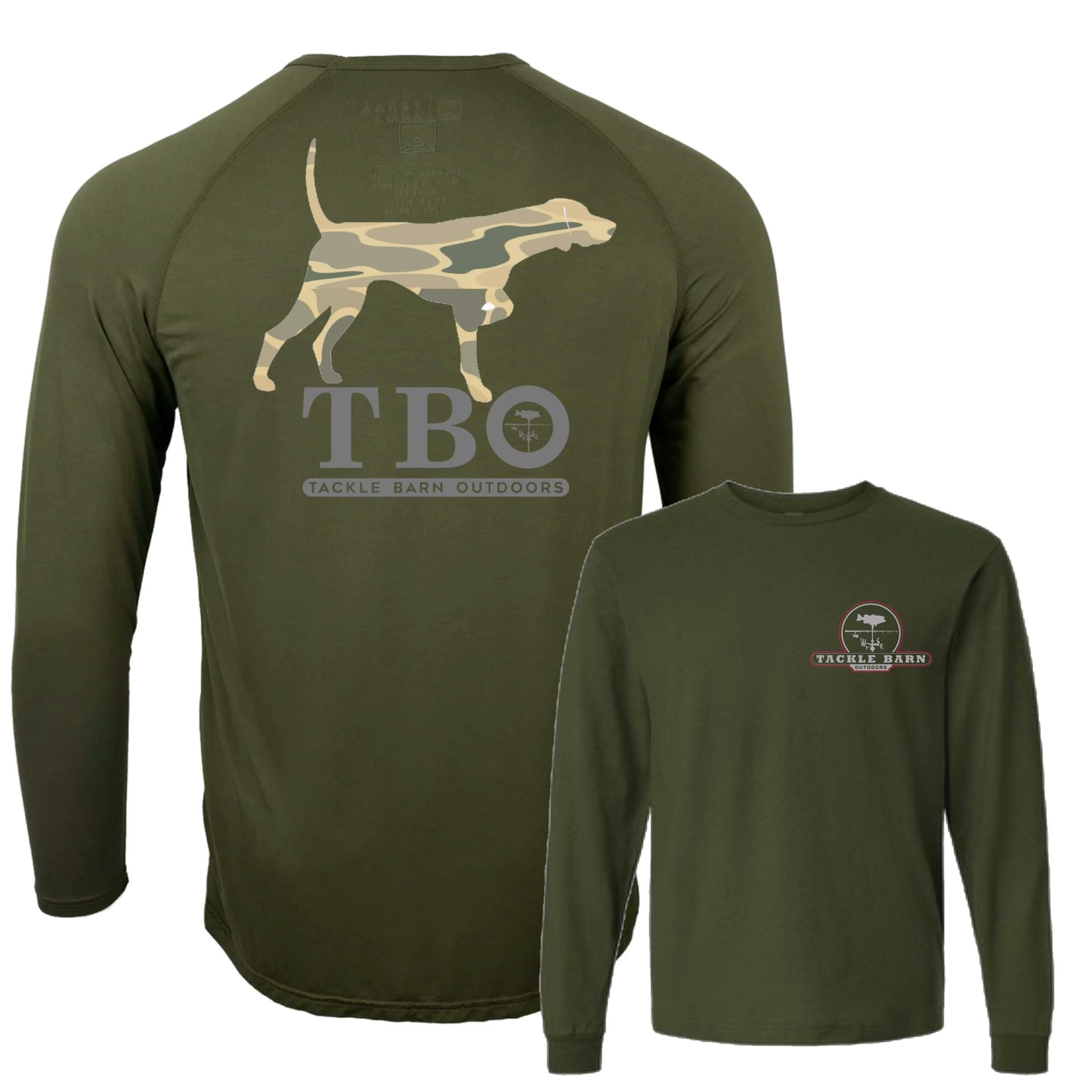 TBO Long Sleeve Duck Camo T