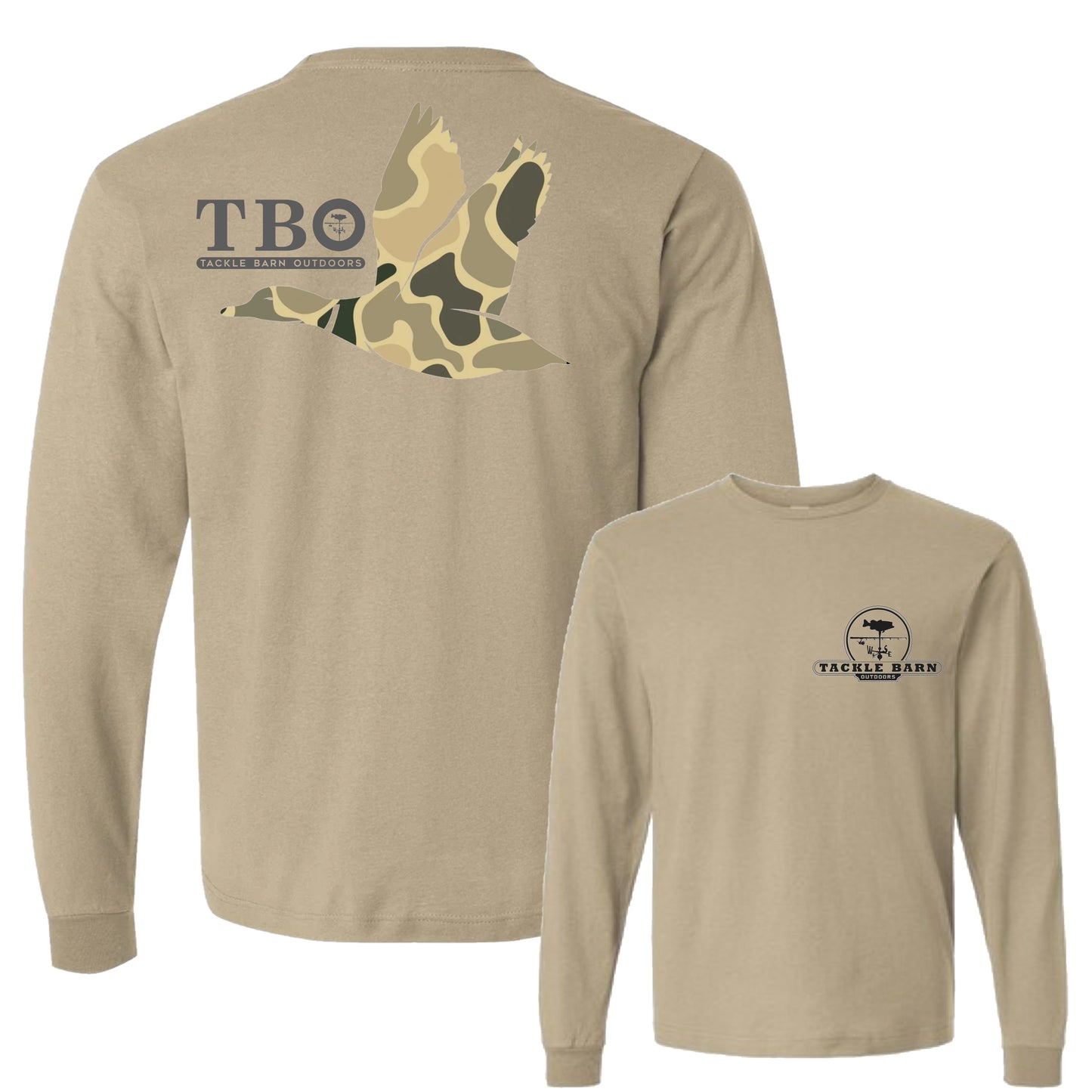 TBO Long Sleeve Duck Camo T