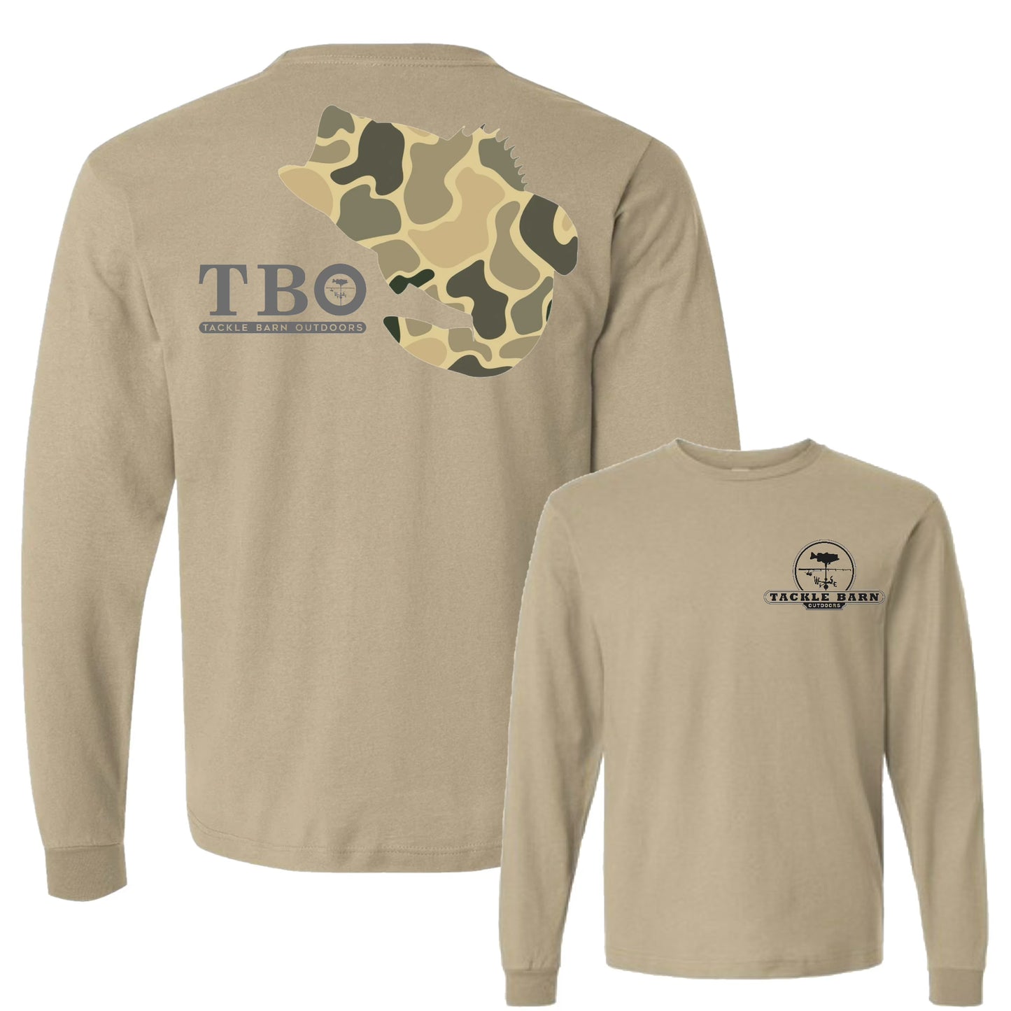 TBO Long Sleeve Duck Camo T