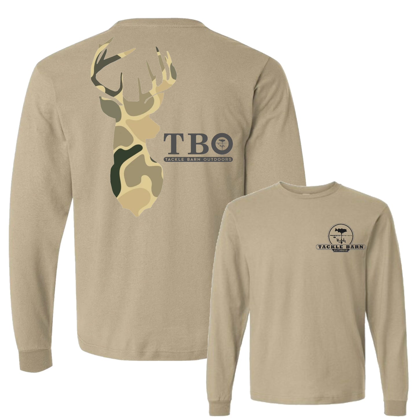 TBO Long Sleeve Duck Camo T