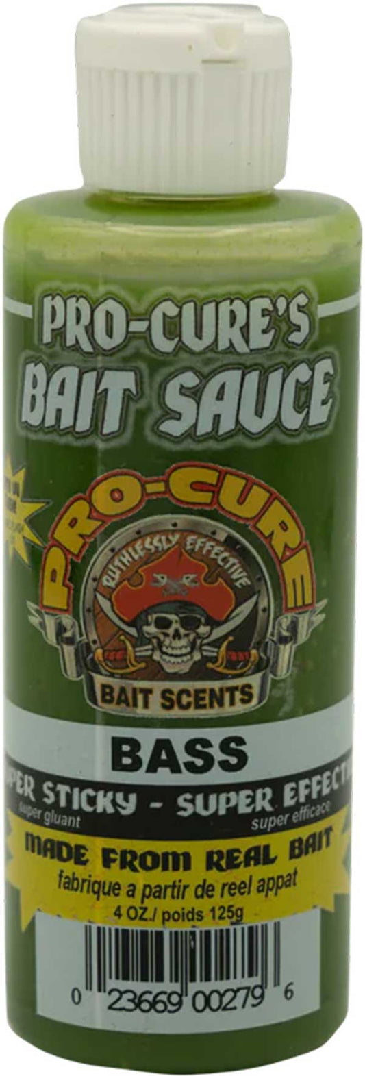 Pro-Cure Bait Sauce 4oz Bass