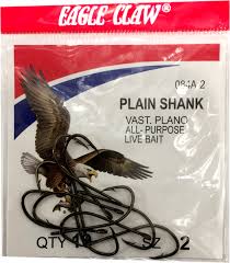 EA Plain Shank Offset Hook